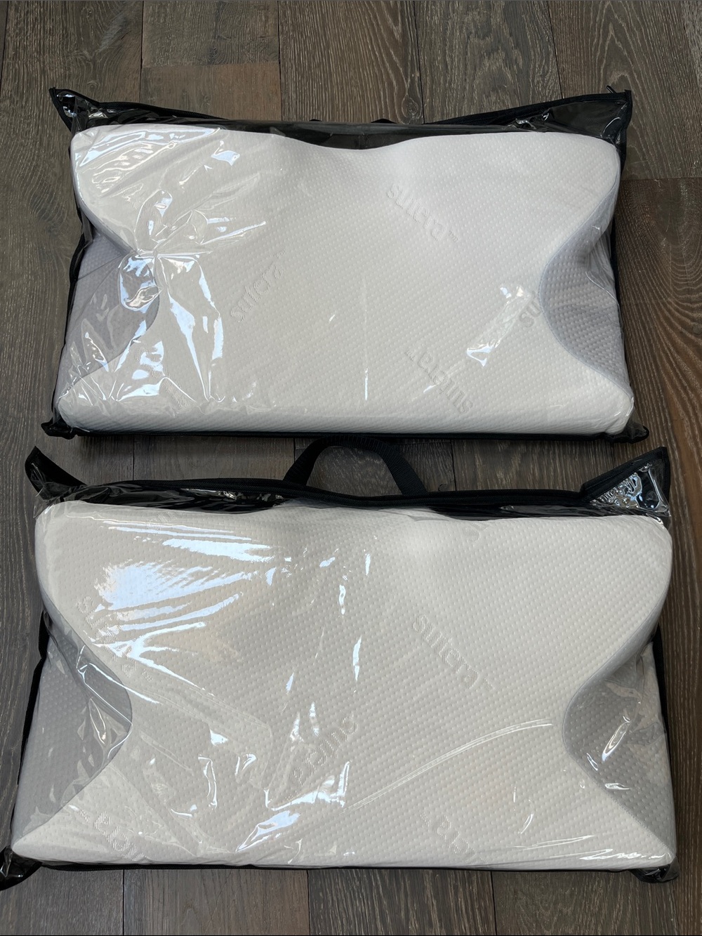 Sutera Set 2 Pack Orthopedic Contour Memory Foam Pillow Sleep Support Dream Deep